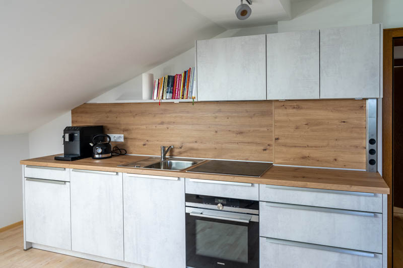 Küchenzeile in der Ferienwohnung
